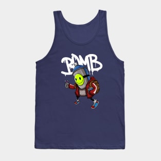 graffiti bombing Tank Top